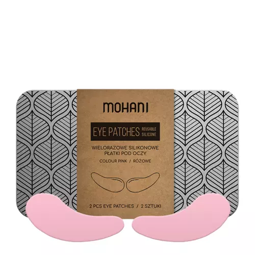 Mohani - Znovupoužiteľné silikónové vankúšiky pod oči - ružové