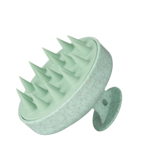 Mohani - Hair Scalp Massager and Shampoo Brush - Green - Kefa na umývanie vlasov a masáž pokožky hlavy - zelená - 1ks