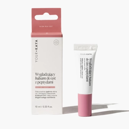 Your Kaya - Vyhladzujúci balzam na pery s peptidmi - Smoky Rose - 10ml