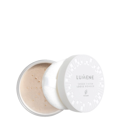 Lumene - Sheer Finish Loose Powder - Transparentný púder - Sypký - 8g