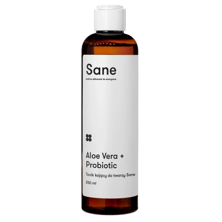 Sane - Aloe Vera 2% + Probiotic Calming Face Toner - Upokojujúce tonikum na tvár s aloe vera - 250ml