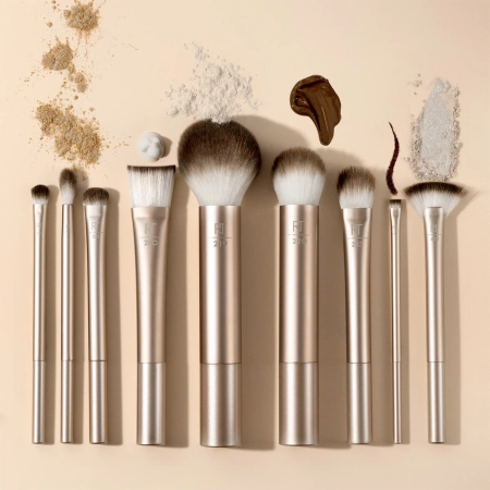 Real Techniques - Au Naturel Complete Brush Kit - Sada štetcov na líčenie celej tváre