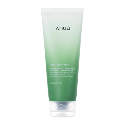 Anua - Heartleaf Quercetinol Pore Deep Cleansing Foam - Hĺbkovo čistiaca pena na tvár - 150 ml