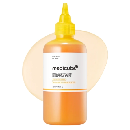 Medicube - Kojic Acid Turmeric Resurfacing Toner - Rozjasňujúce tonikum na tvár - 250ml