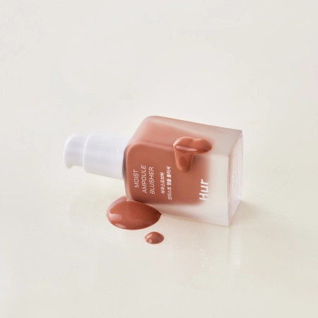 House of Hur - Moist Ampoule Blusher - Nude Beige - Hydratačná tekutá lícenka - 20 ml