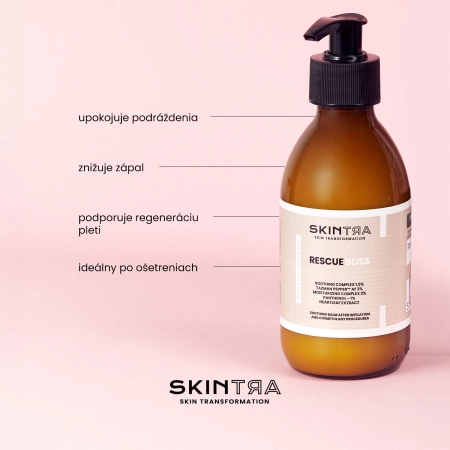 SkinTra - Rescue Bliss - Balzam po holení a kozmetologických zákrokoch na tvár a telo - 200ml