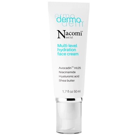 Nacomi - Dermo - Multi-level Hydration Face Cream - Viacúrovňový, intenzívne hydratačný krém - 50 ml