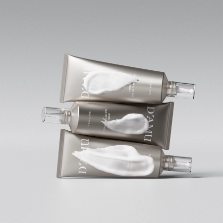 D’AMU - Vita5X Real Silk Protein Cream - Spevňujúci krém na tvár - 50ml