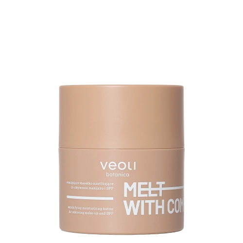 Veoli Botanica - Melt With Comfort - Emulgujúce hydratačné odličovacie maslo pre suchú a dehydratovanú pleť - 40g