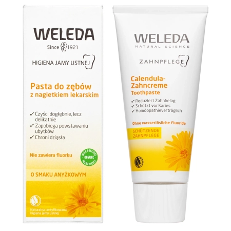WELEDA - Zubná pasta s nechtíkom lekárskym - 75ml