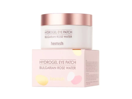 Heimish - Bulgarian Rose Hydrogel Eye Patch - Hydrogélové vankúšiky pod oči s vodou z bulharskej ruže - 60 ks