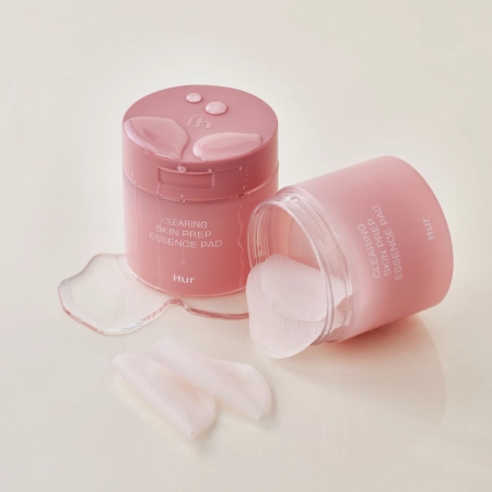 House of Hur - Clearing Skin Prep Essence Pad - Exfoliačné pleťové tampóny - 70 ks / 140 ml