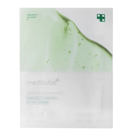 Medicube - Super Cica Calming Mask - Upokojujúca plátienková maska - 1ks / 22g