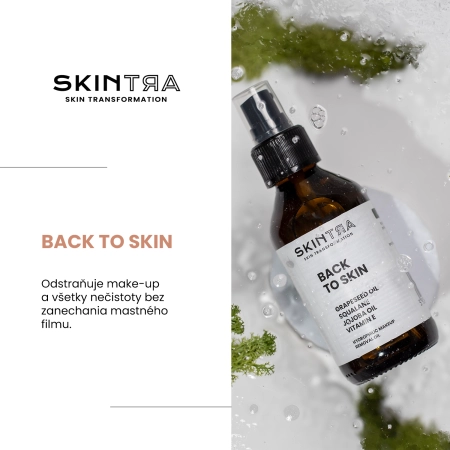 SkinTra - Back To Skin - Hydrofilný odličovací olej na tvár - 100ml