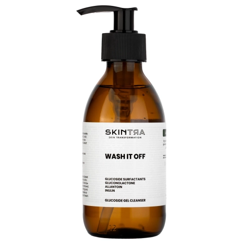 SkinTra - Wash It Off - Glukozidový čistiaci gél - 200ml