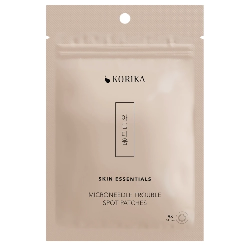KORIKA - Skin Essentials Microneedle Trouble Spot Patches - Náplasti na akné s mikroihličkami - 9 ks