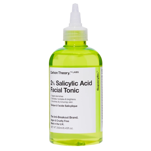 Carbon Theory - Supacylic 2% Facial Tonic - Pleťové tonikum s kyselinou salicylovou - 250ml