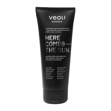 Veoli Botanica - Here Comes The Sun - Vyhladzujúco - bronzujúci telový balzam - 200 ml