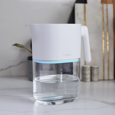LARQ - Pitcher PureVis - Inteligentný, samočistiaci filtračný džbán - Pure White - 1,9L