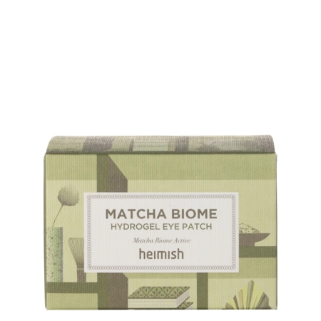 Heimish - Matcha Biome Hydrogél Eye Patch - Hydrogélové upokojujúce náplasti pod oči s extraktom zo zeleného čaju - 60 ks