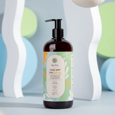 HairTry - Take Off The Sebum - Čistiaci šampón - 500ml