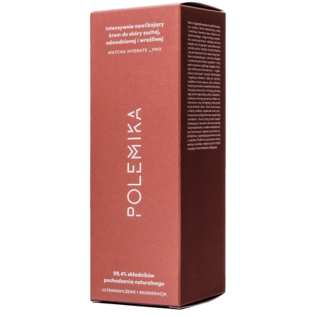 Controversy - Matcha Hydrate Pro - Intenzívny hydratačný krém pre suchú, dehydrovanú a citlivú pleť - 50 ml