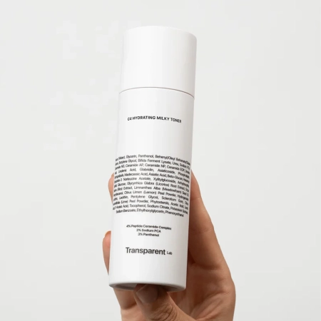 Transparent Lab - C4 Hydrating Milky Toner - Tonikum posilňujúce hydrolipidovú bariéru - 130ml