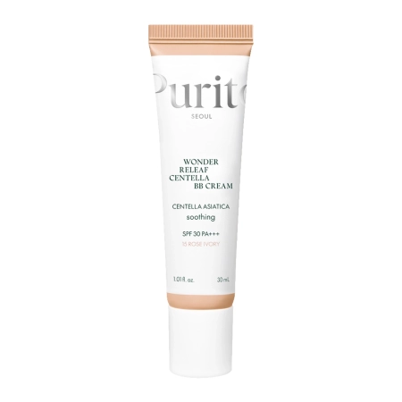  Purito Seoul - Wonder Releaf Centella BB Cream SPF 30 PA+++ #15 Rose Ivory - BB krém s pupočníkom ázijským - 30ml