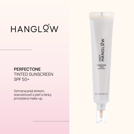 HanGlow - PerfecTone - Tinted Sunscreen SPF 50+ - Skrášľujúci krém s filtrom - 01 - 50 ml