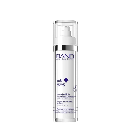 Bandi - Medical Expert  Anti-Aging - Silne pôsobiaca emulzia proti vráskam s peptidom medi - 50ml
