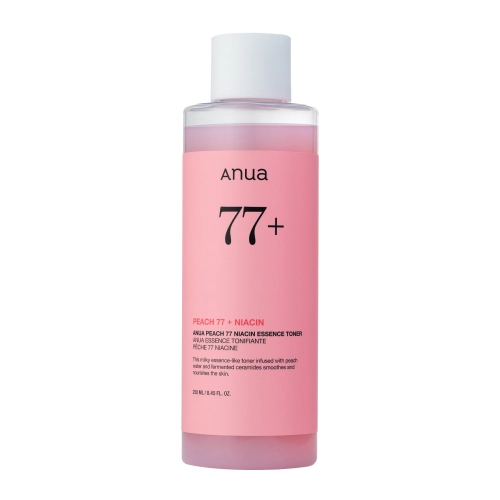 Anua - Peach 77% Niacin Essence Toner - Hydratačné tonikum-esencia so 77% extraktu z broskyne - 250 ml