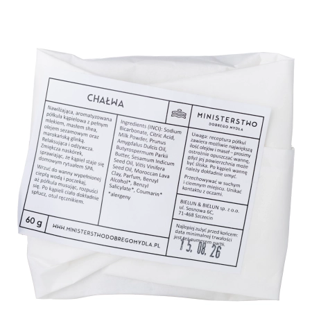 Ministerstwo Dobrego Mydła - Polguľa do kúpeľa - Chalva - 60g