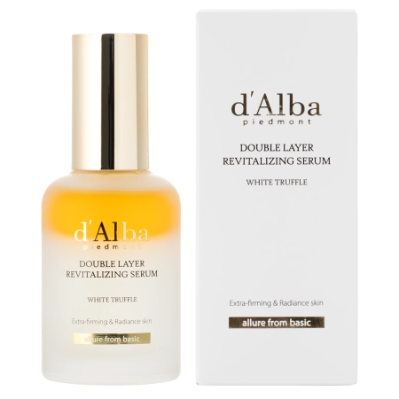 d'Alba - White Truffle Double Layer Revitalizing Serum - Revitalizačné pleťové sérum - 50ml