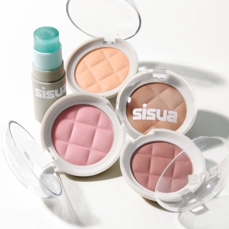 Unleashia - Sisua Butter Waffle Dough Blusher - 2 Apricot Sherbet - Zamatová lícenka - 8 g 