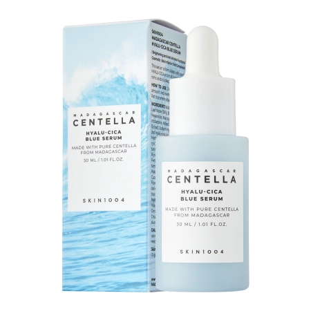 SKIN1004 - Madagascar Centella Hyalu-Cica Blue Serum - Sérum s kyselinou hyalurónovou a pupočníkom ázijským - 30ml