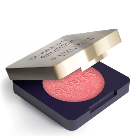 Claresa - Care All Day Silky Pinch Powder Blush - Púdrová lícenka - Lumi Peach 03 - 2 g
