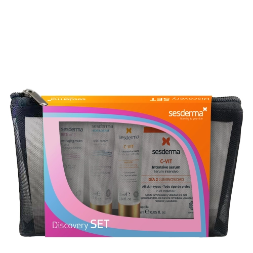 sesderma - Discovery Set - Sada bestsellerov - Mini - Sérum 10ml + Krém 10ml + Krém 15ml + Sérum 1,5ml + Sérum 1,5ml