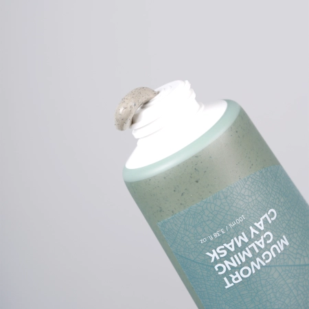 Isntree - Real Mugwort Calming Clay Mask - Ílová maska s palinou - 100ml