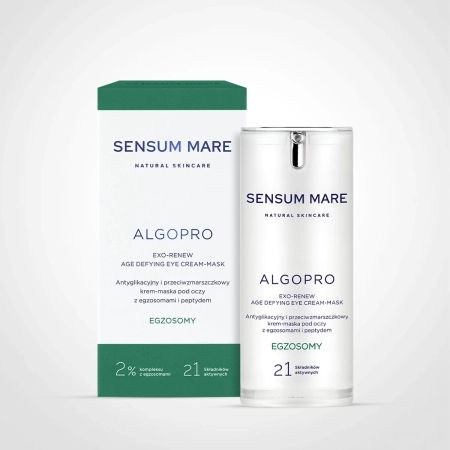 Sensum Mare - Antiglykačný a anti-aging krém-maska na očné okolie s exosómami a peptidom - 15ml
