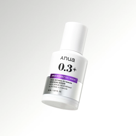 Anua - Nano Retinol 0,3% + Niacin Renewing Serum - Vyhladzujúce a rozjasňujúce sérum s retinolom - 30ml