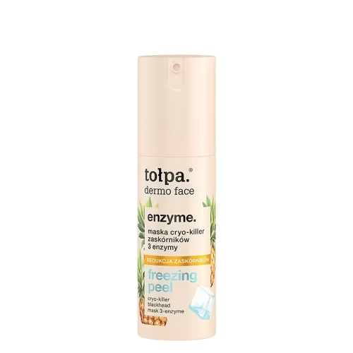 Tołpa - Dermo Face Enzyme - Freeze Peel - Cryo maska - Zabijak čiernych bodiek- 3 Enzýmy - 50ml