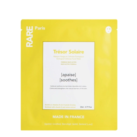 Rare Paris - Trésor Solaire Box - Sada upokojujúcich pleťových masiek - 5 x 23 ml