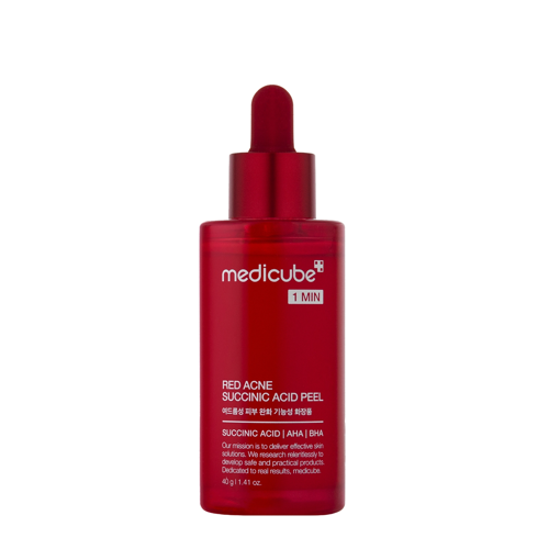 Medicube - Red Acne Succinic Acid Peel - Kyslienový peeling na akné a nedokonalosti - 40 g