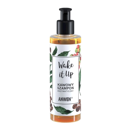 Anwen - Wake It Up - Kávový šampón s enzýmami - 200ml
