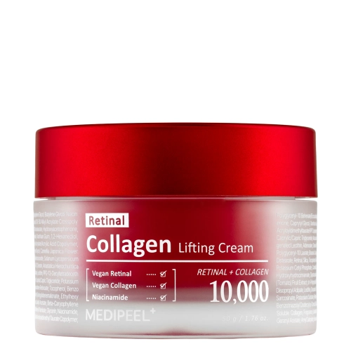 Medi-Peel - Retinal Collagen Lifting Cream - Spevňujúci krém na tvár s kolagénom a retinalom - 50g