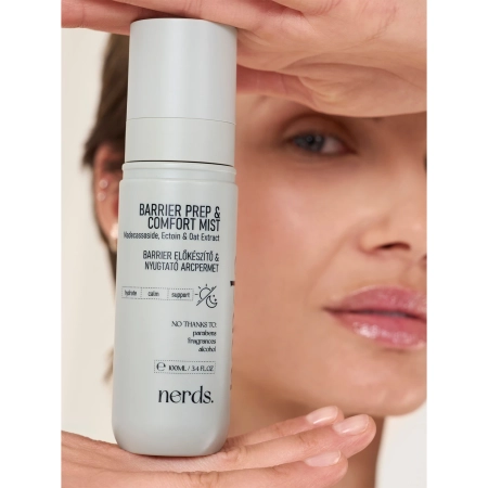 Nerds. - Barrier Prep & Comfort Mist - Hydratačný sprej na tvár - 100ml