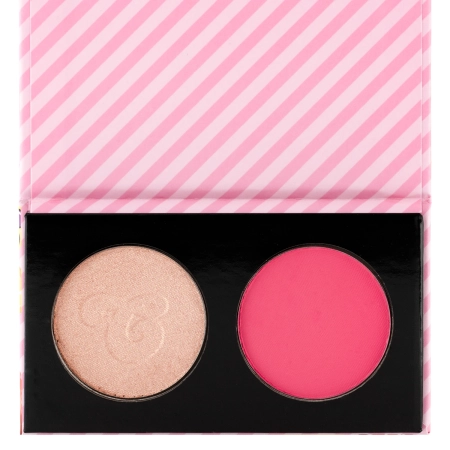 KIKO Milano - Candy Crush Mega Blush and Highlighter Duo - Duo na tvár - Lícenka a rozjasňovač - 02 Raspberry Riot - 5g