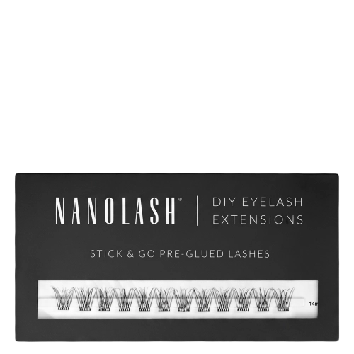 Nanolash - Stick & Go Pre-Glued Lashes - Trsy rias s lepidlom - Classy - 1 bal.