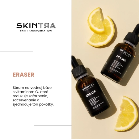 SkinTra - Eraser - Sérum proti sfarbeniam s 10% vitamínom C - 30 ml 