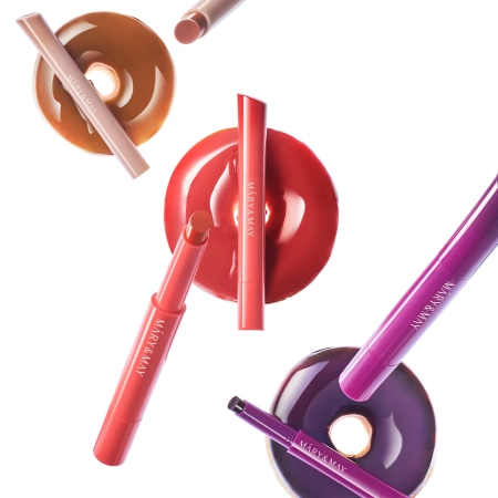 Mary&May - Blooming Glow Lip - Farebný balzam na pery - 08 Mauve Pansy - 1,7g